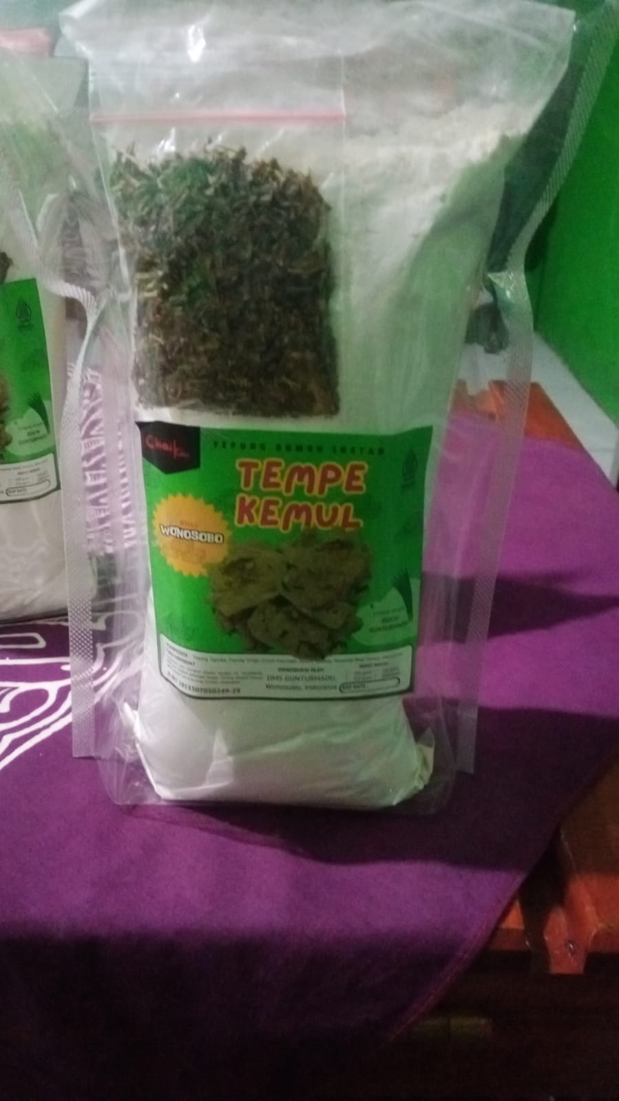 Tepung Instan Tempe Kemul